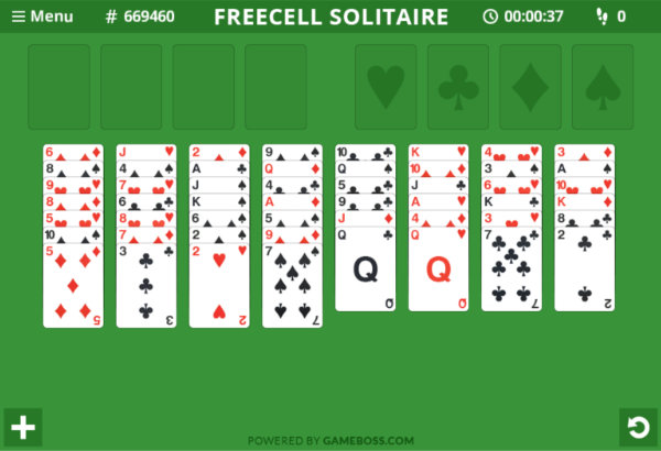 Freecell klassisch